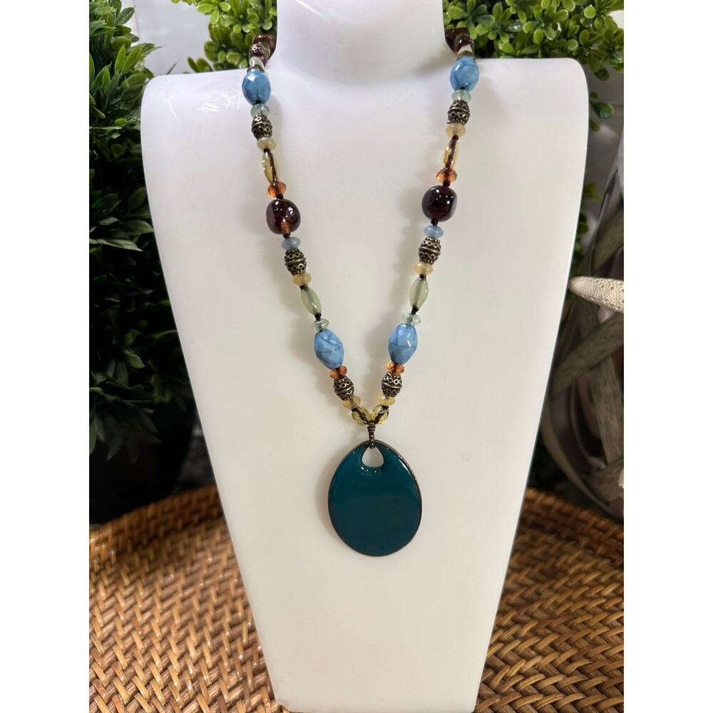 Necklace Boho Beaded